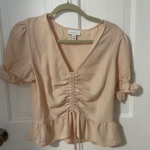 Baby pink blouse